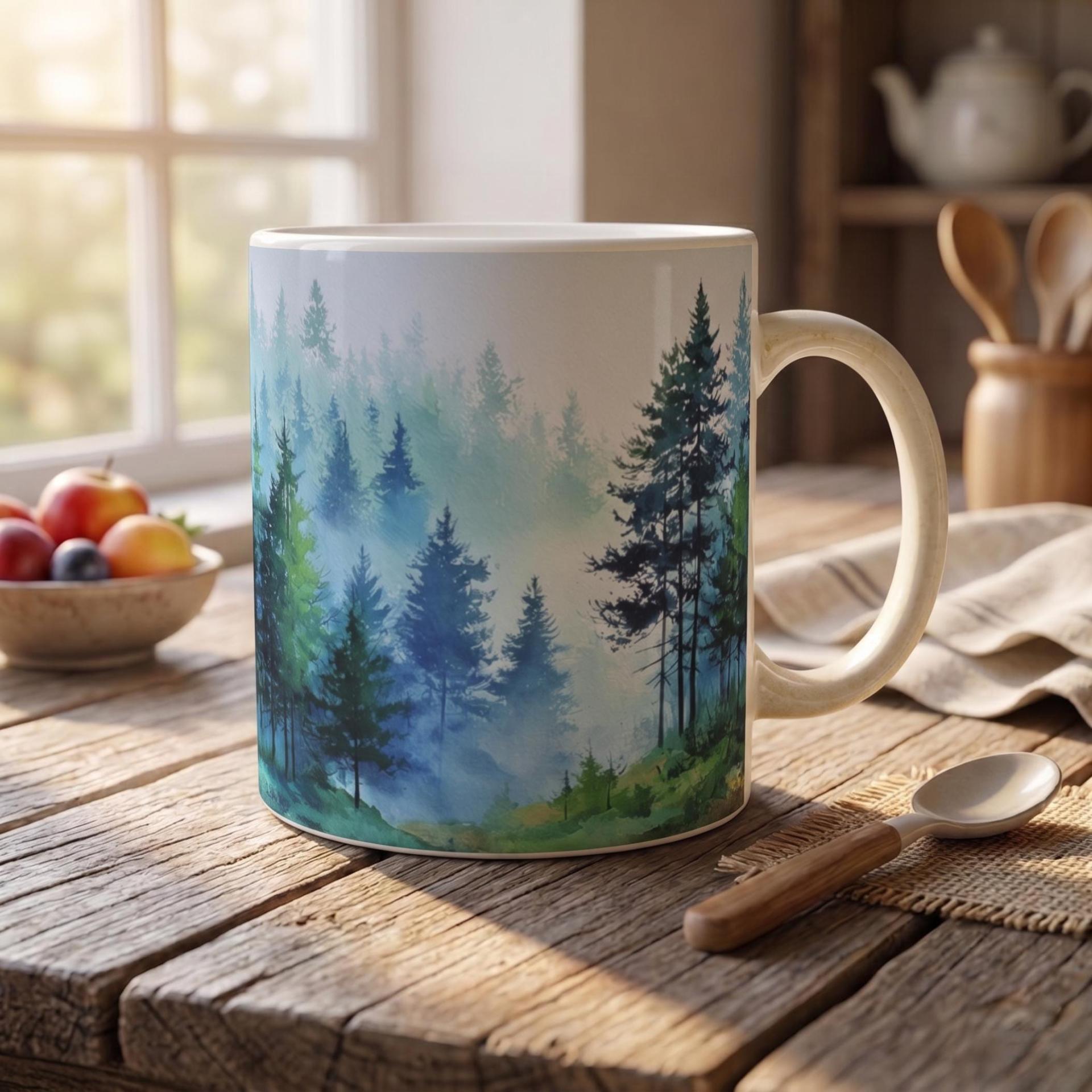 Trees - Cup Set - Forest Large and Small Mugs