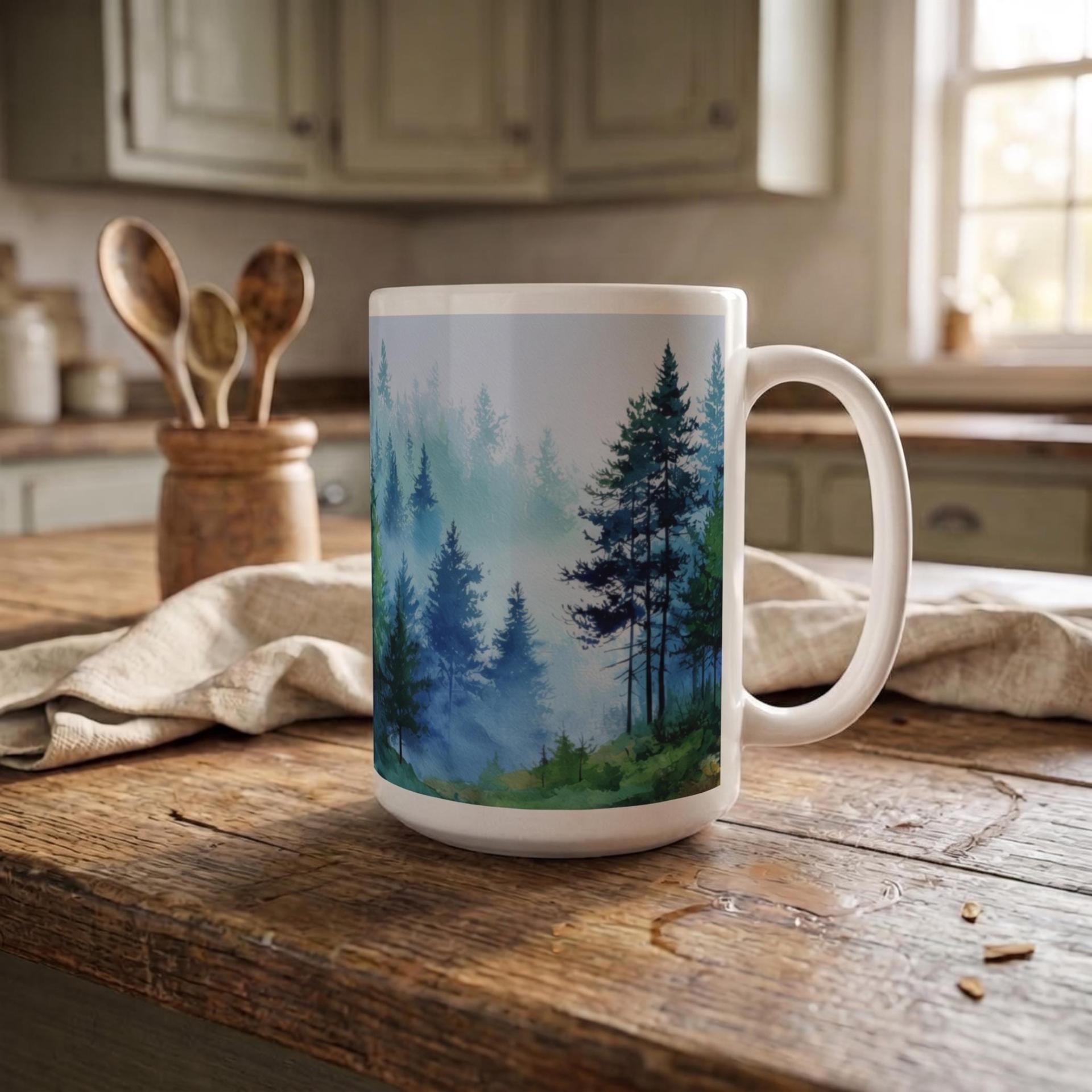 Trees - Cup Set - Forest Large and Small Mugs