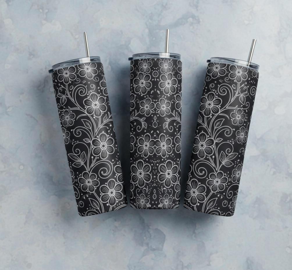 Skinny Tumbler, 20 oz Stainless Steel Insulated Travel Mug