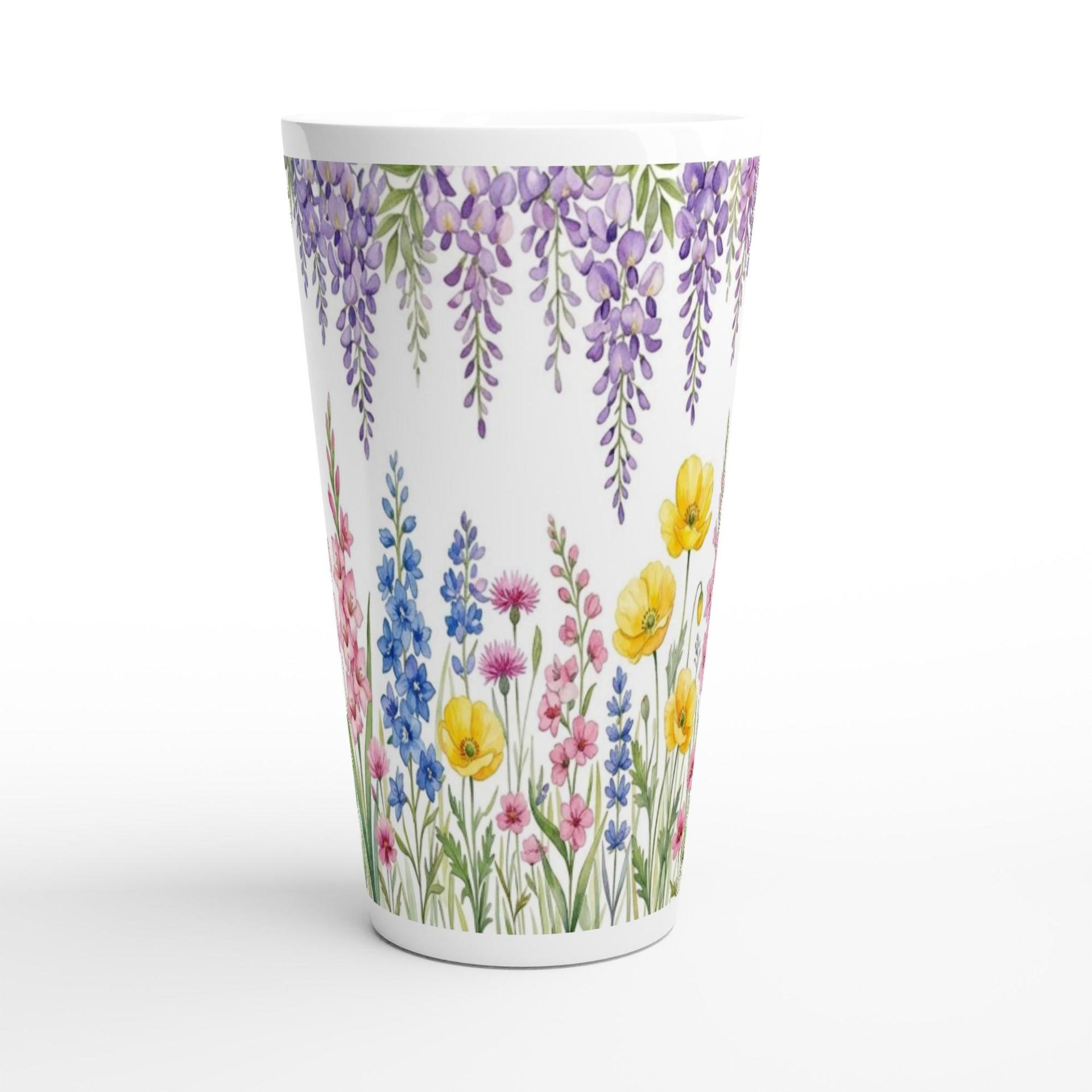Latte 17oz Ceramic Mug - Coffee or Tea Cup, Extra Tall