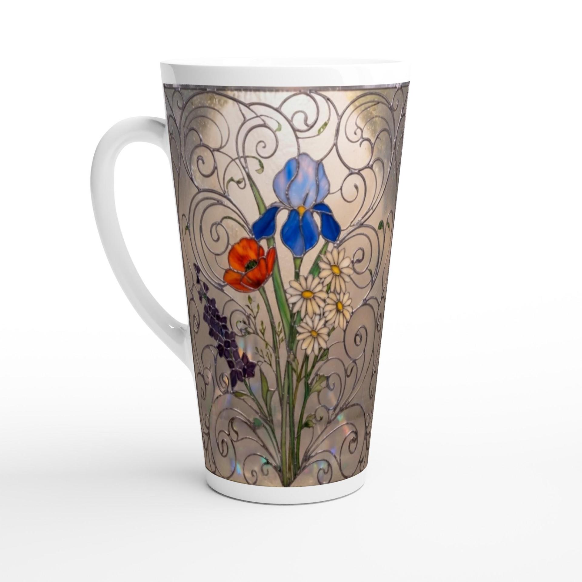 Latte 17oz Ceramic Mug - Coffee or Tea Cup, Extra Tall