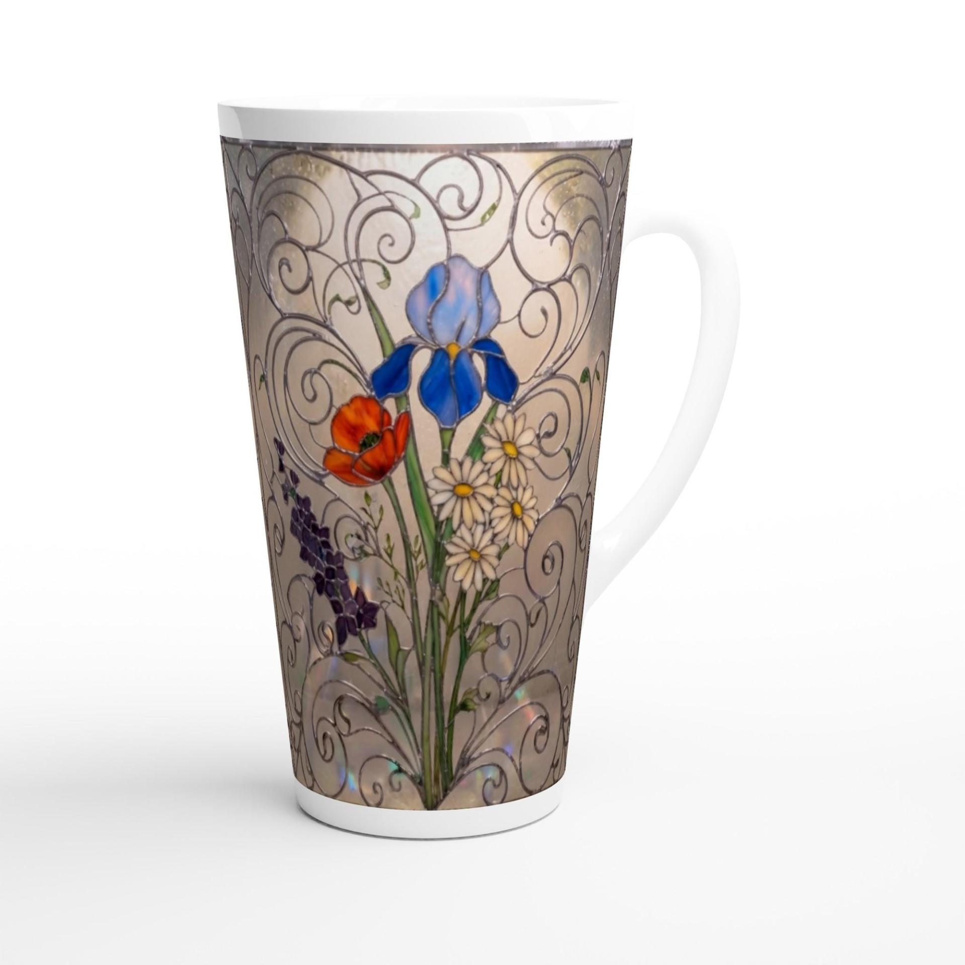 Latte 17oz Ceramic Mug - Coffee or Tea Cup, Extra Tall