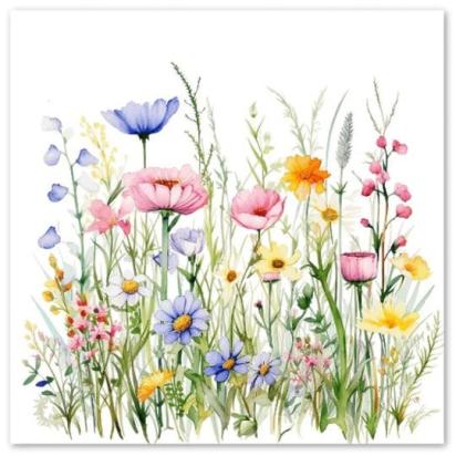 Wildflowers - Single Card or Bulk 10 Pack of Gift Cards