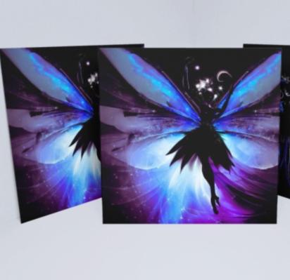 Fairy - Greeting Cards - Fae Note Cards, Single or Bulk Pack of 10