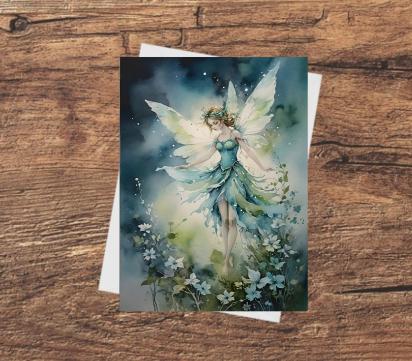Fairy - Greeting Cards - Fae Note Cards, Single or Bulk Pack of 10