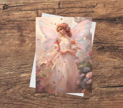 Fairy - Greeting Cards - Fae Note Cards, Single or Bulk Pack of 10