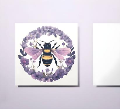Bumble Bee Cards, Large Note Card, Invites, Birthday, Money Card
