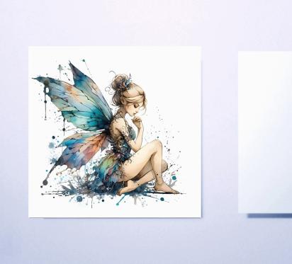 Fairy - Greeting Cards - Fae Note Cards, Single or Bulk Pack of 10
