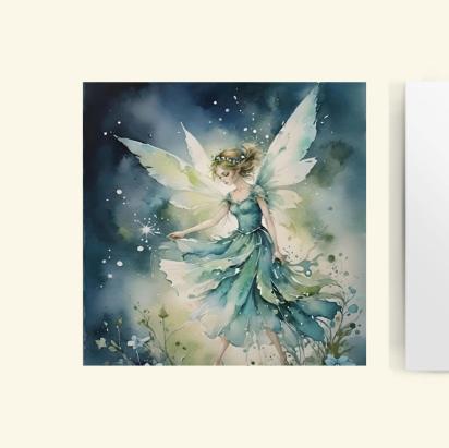 Fairy - Greeting Cards - Fae Note Cards, Single or Bulk Pack of 10