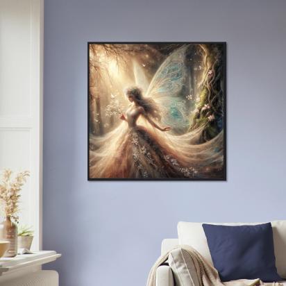 Fairy Print - Framed or Unframed - Original Art - Print on Paper