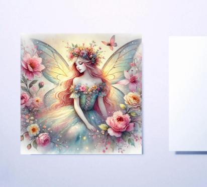 Fairy Greeting Cards, Large and Small Notecards, Birthday, Invitations