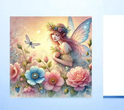 Fairy Greeting Cards, Large and Small Notecards, Birthday, Invitations