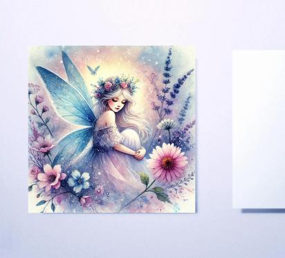 Set of 3 Designs, Fairy Greeting Cards, Bulk Pack of Cards