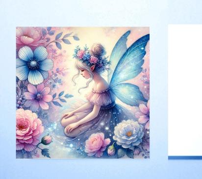 Fairy Greeting Cards, Large and Small Notecards, Birthday, Invitations