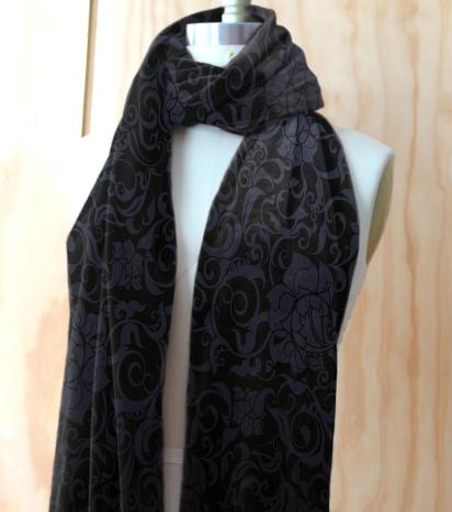 Velvet Scarf - Soft long Scarf, Multiple colors