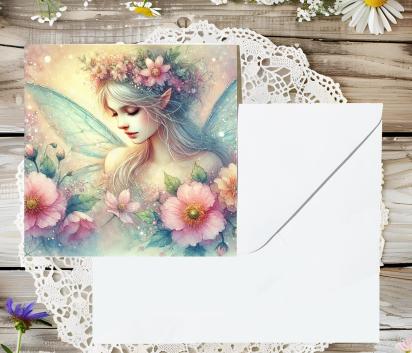 Fairy Greeting Cards, Large and Small Notecards, Birthday, Invitations