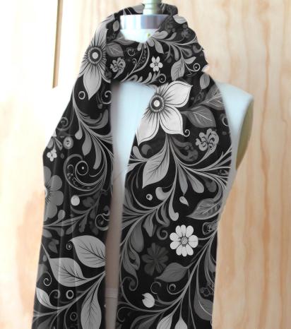 Velvet Scarf - Soft Long Scarf