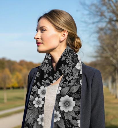 Velvet Scarf - Long Soft Scarf