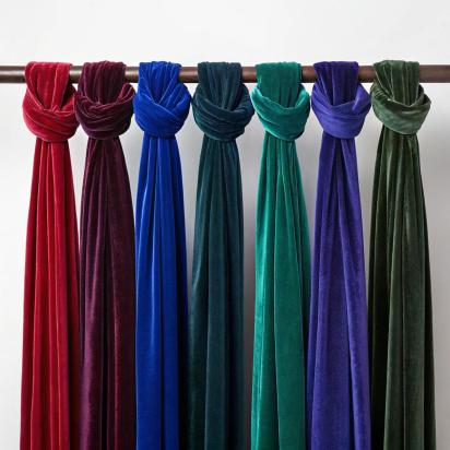 Velvet Scarf - Multiple Colors - Super Soft Scarf