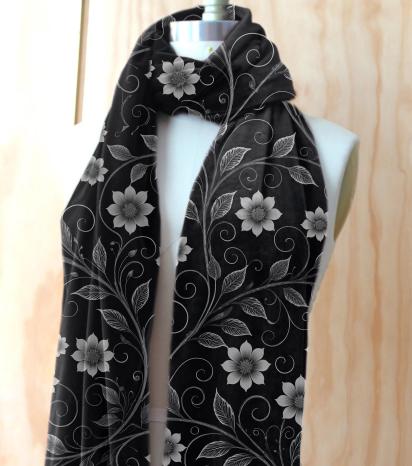 Velvet Scarf - Extra Soft Long Scarf