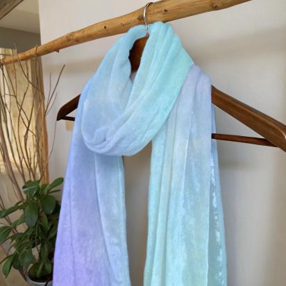 Velvet Scarf - Super Soft Long Scarf - Multiple colors, gradients