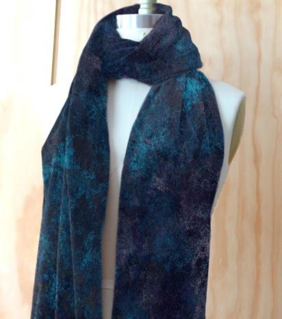 Velvet Scarf - Multiple Colors Gradients - Long Super Soft Scarf