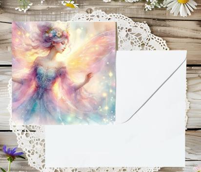Fairy Greeting Cards, Large and Small Notecards, Birthday, Invitations