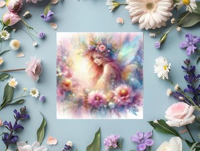 Fairy Greeting Cards, Large and Small Notecards, Birthday, Invitations