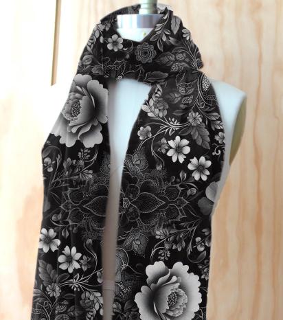 Velvet Scarf - Long Soft Scarf