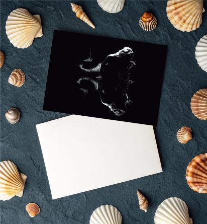 Mermaid Greeting Cards, Birthday, Invitations, Thank You Cards
