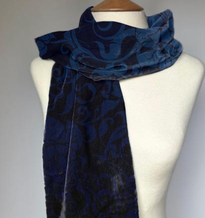 Velvet Scarf - Soft long Scarf, Multiple colors
