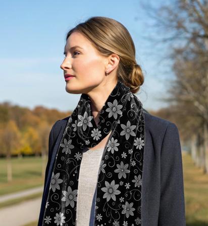 Velvet Scarf - Extra Soft Long Scarf