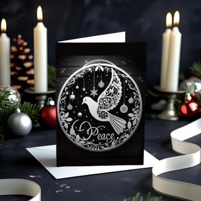 Dove of Peace - Christmas Card - Bulk Pack of Christmas Greeting Cards