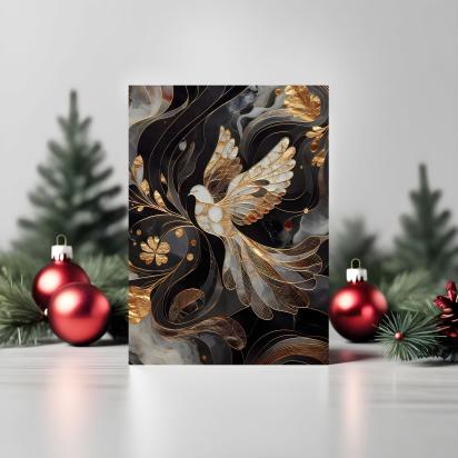 Dove of Peace - Christmas Card - Single or Bulk Pack of Christmas Greeting Cards