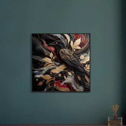 Raven Print - Framed or Unframed - Original Art - Print on Paper