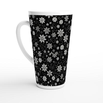 Latte 17oz Ceramic Mug - Coffee or Tea Cup, Extra Tall