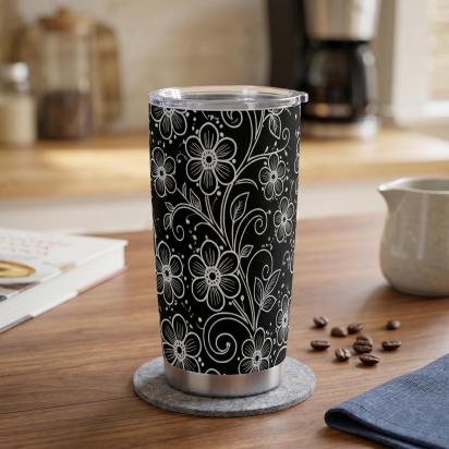 Travel Mug, Stainless Steel, 20 oz Insulated Cup